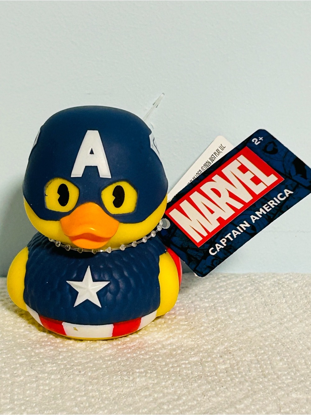 NEW!!! Marvel’s Captain America Superhero Rubber Duck (NWT)